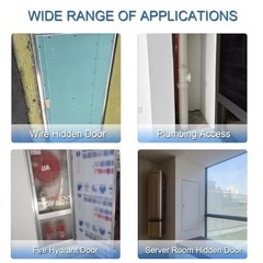 Large Paintable Drywall Access Panel Flush Mount 60x90cm Aluminum Hatch