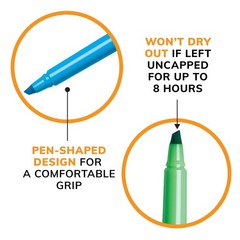 Highlighter Set, Chisel Tip, 5 Assorted Colors, Bright Neon Markers for School &