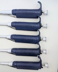 Rainin LTS Pipette Set | 10uL, 20uL, 100uL, 200uL, 1000uL | Cleaned, Calibrated