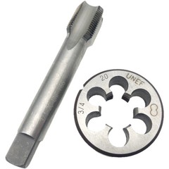 3/4″-20 Tap & Die Set RH 3/4 – 20 UNEF HSS Right Hand 3/4-20 Thread Tap 3/4 x 20