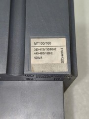 SCHNEIDER ELECTRIC MT 100/160 CIRCUIT BREAKER MOTORIZED VOLTAGE-380-415 FREE