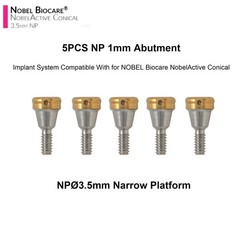 Dental Locator Abutment Compatible Multi Implant Systems Overdenture Attachment