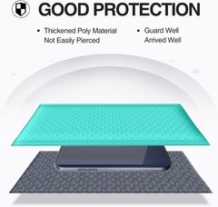Brand New Bubble Mailers Teal 4×8 Inch 50 Pack