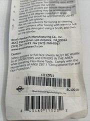 BRM BC10018 FLEX-HONE, 1.000″ (25.4MM) BORE, 8″ OAL, 180 GRIT, SILICON CARBIDE