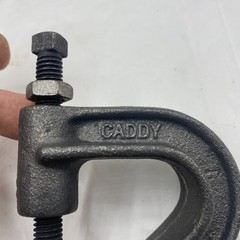 Erico Caddy 315 Malleable Iron Purlin Clamp Beam Vent 3/8″Rod