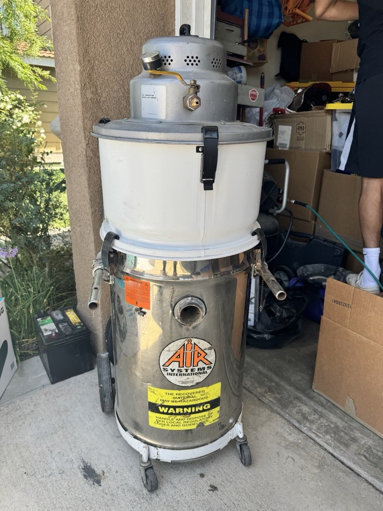 Air Gas International AV-15APSS Pneumatic Hazardous Site Canister Vacuum