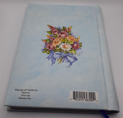 Blank Book Journal Rhapsody LTD English Tea Spiral Spring Floral 8.5″x6″ Gift