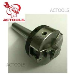 3 Jaw Self Centering Chuck 65mm With 2MT Shank Arbor High Quality Free Shipping