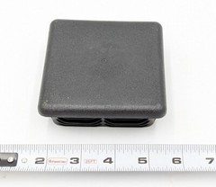 CAPLUGS, SQUARE TUBING PLUGS, SQR-100MM, 4″ X 4″, LOT OF 5 FREE SHIPPING