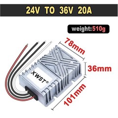 24V to 36V DC DC Step Up Boost Converter 18-35V to 36V 1A-75A Voltage Regulator