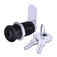 FJM Security 9100A-BLK-KD Disc Tumbler Cam Lock, Lock For Smart Home, Cabinet…