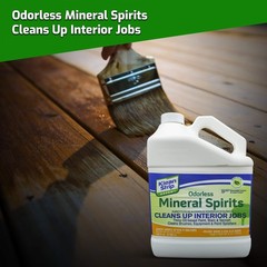 Klean Strip Green Odorless Mineral Spirits Cleans Brushes Rollers Spray Guns …