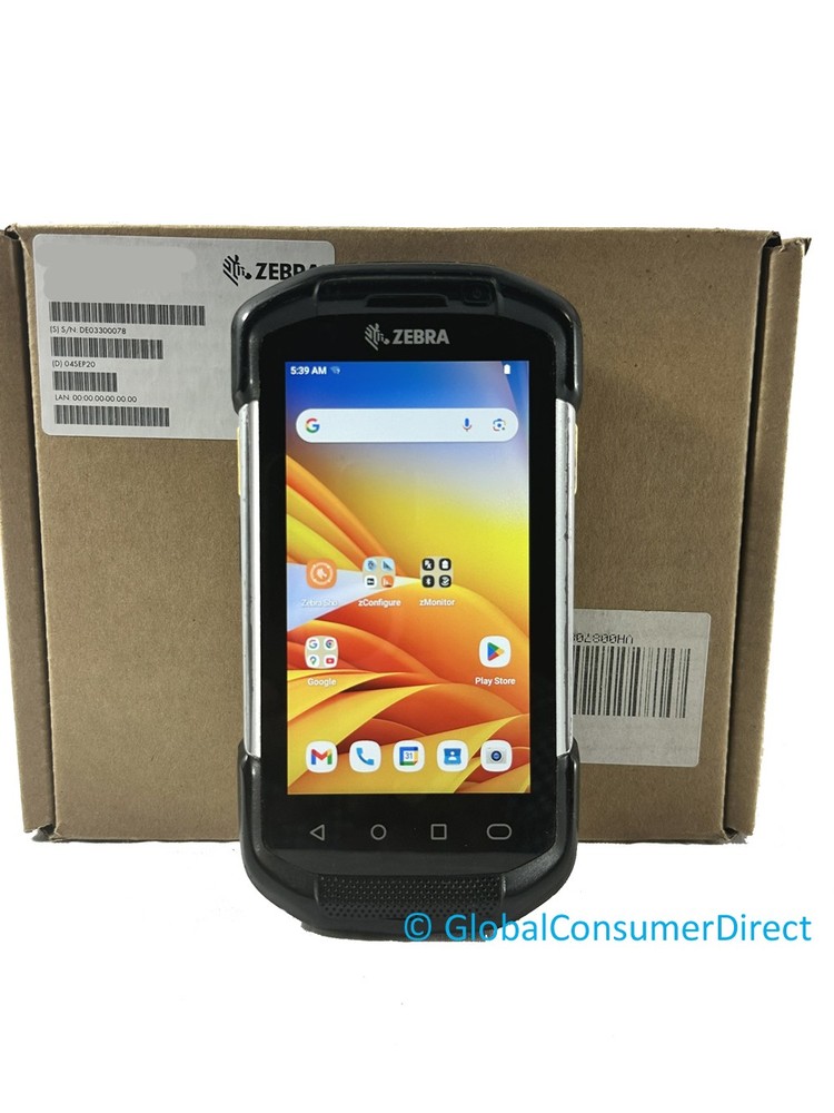 Zebra TC77 Android 14 Google Play 2D/1D/QR Barcode Scanner TC77HL-5ME24BG-NA