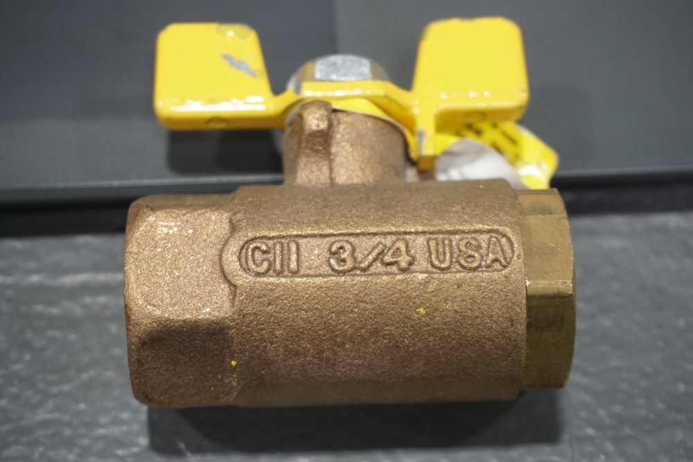 Apollo 51-GB4-01 3/4″ CSA Gas Shutoff Ball Valve, Bronze, Threaded, Free Ship