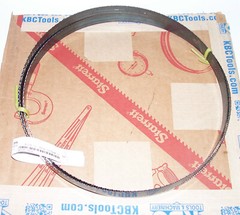 (2) New Starrett 101″ 8’5″ L x 3/4″ x 10 TPI Raker Carbon Steel Bandsaw Blades: