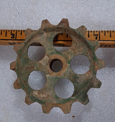 Antique Gears / Cogs Stamped JD B 114 – 60B Unsure of Machinery They Are Off Of