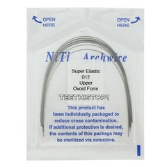 1 Pack Dental Orthodontic Super Elastic Niti Round Arch Wire Ovoid/Nature Form