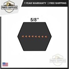 BB112 Hexagonal V Belt BB 0.656 x 116.6in OC
