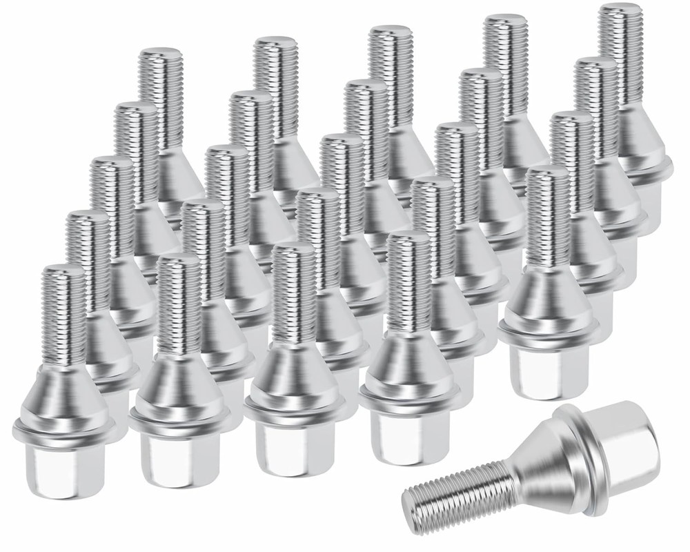 611-005 M12*1.25 One-Piece Wheel Lug Bolts 20pcs for 2014-2023 Jeep Cherokee,201