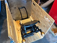 letterpress press 6×9 chase Daughaday improved model 2 press new rubber rollers