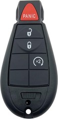 llave de 2009 – 2012 para Dodge Ram 1500 2500 3500 Control remoto SIN corte