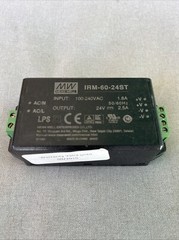 Mean Well AC/DC Power Modules 60W 24V 2.5A Screw Terminal IRM-60-24ST