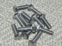 6) 5/16-18×3/4″ & 12) 5/16-18×1″ & 9) 5/16-18×7/8″ SS18-8, Hex Head Cap Screw