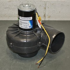 Jabsco OEM Blower Fan 35770-0092, 4-1/2″ Wheel Diameter, 12V DC, 11 A, 250 cfm