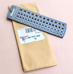 STARRETT No.186 Drill & Steel Wire Gage With “Black Matte Finish”. USA Made 🇺🇸