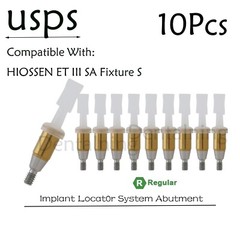 US Hiossen overdenture locator abutment Regular 3.7mm Fits 3/4/5.0mm
