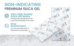 20 Gram 30 Packs Silica Gel Packets Dessicant for Storage, Humidity Packs