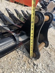 Cat 307 308 Mini Excavator Root Rake 50 Mm Pins New 48”