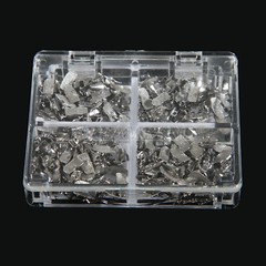 50 Kits Dental Bondable Non-Convertible Single Roth 022 Buccal Tube X