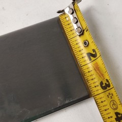 1/4″ x 3″ x 12″ Aluminum Flat Bar, 6061 Plate, 12 Inch Length, .25″ x 3″ x 12″