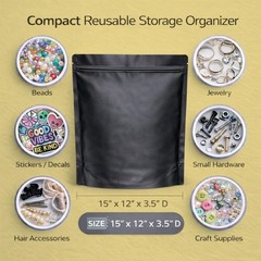 12 Pack Extra Large (12” x 15”) Retail Packaging Pouches