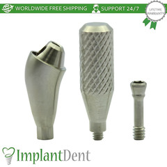 X5 Angled Multi Unit Ø4.8mm Prosthetic 30° NC Megagen BlueDiamond Compatible