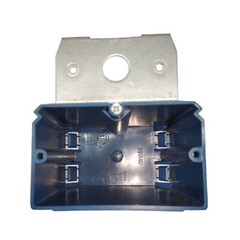 1-Gang Electrical Outlet Switch Box New Work ETL 21 Cu In Adjustable Bracket Lot