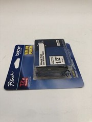Brother Genuine P-Touch, TZe-231 2 Pack Tape TZE2312PK Black Print White Tape