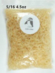1Pack Dental Orthodontic Elastics Rubber Bands Tie 4.5OZ Yellow 5000Pcs/ Pack