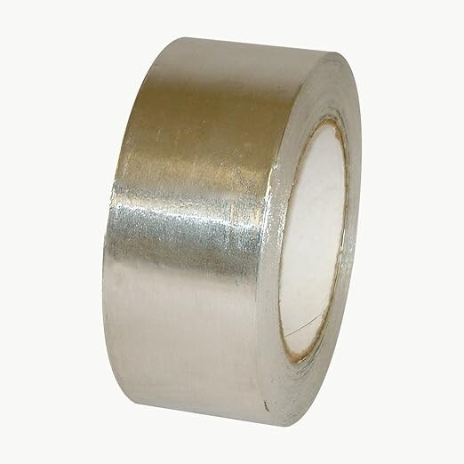 Shurtape 075/SI350 AF-075 Military-Grade Aluminum Foil Tape: 2″ x 60 yd, Silver