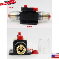DC 12V-24V Home Solar System Waterproof Circuit Breaker Reset Fuse Inverter