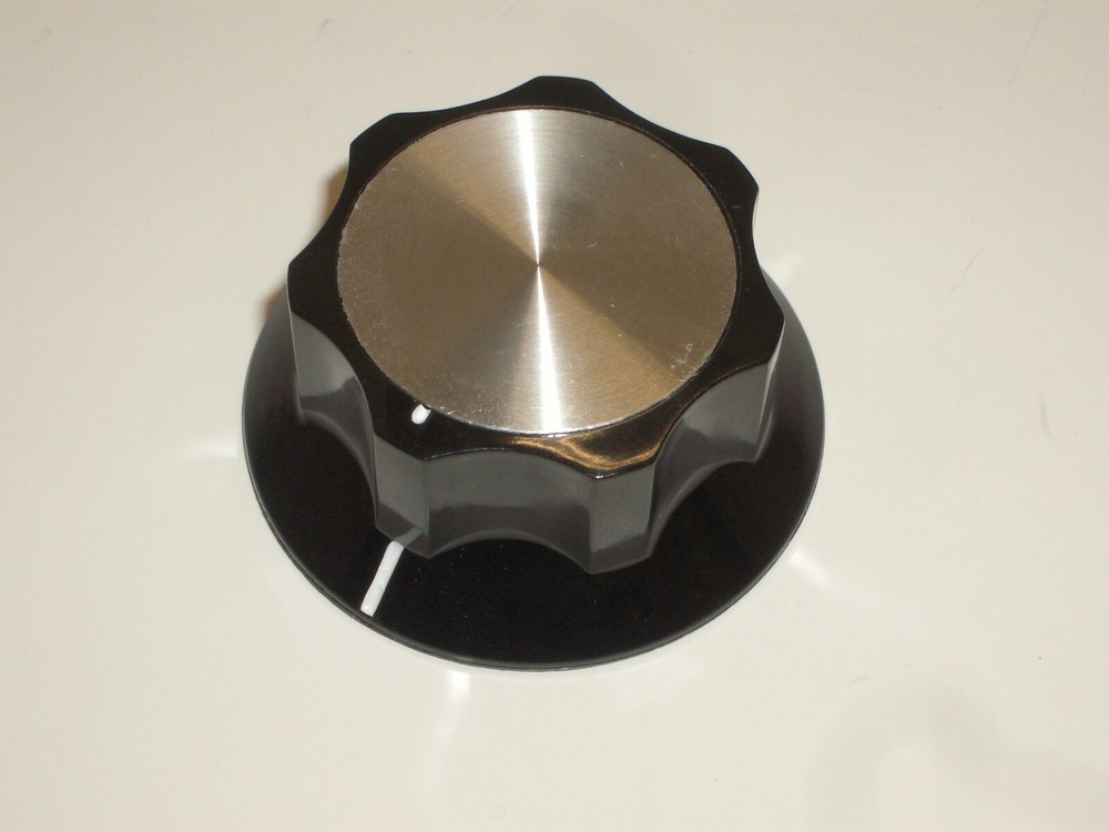 MGS KNOB-01 2″ REPLACEMENT FLUTTED TUNING KNOB W/LINE FOR SWAN ANTENNA TUNER 1PC