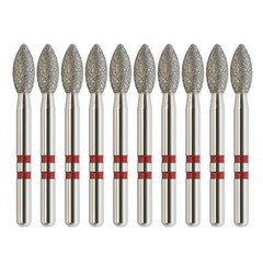 Zirconia Cutting Diamond Burs Football Bur 368 Fine Medium Grit FG Friction Grip