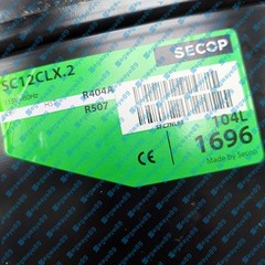 One New SECOP Compressors SC12CLX.2 115V R404a/R507 LBP/MBP 1/2 HP