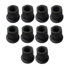Flange Nut Heat Treated Steel Black Oxide Finish 5/8”-11, 1/2”-13, 3/8”-16