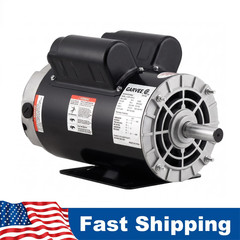 Air Compressor Electric Motor 2HP 56 Frame Single Phase 230V Volt 3450 RPM 60 Hz