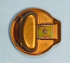 Schlage 10-058 Circular Strike, 1-3/4” Diameter, Adjustable, 612 (US10) Finish