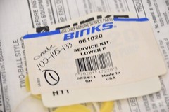 (NEW) BINKS 861020 Service Kit Lower Pump