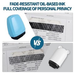 Pack 1 Identity Theft Protection Roller Stamp Guard ID Privacy Confidential Data