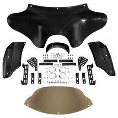 Batwing Fairing Windshield Fit Softail Fatboy Heritage VStar 1100/650 Blvd Dyna